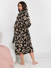 Long Tall Sally Black Fitted  Robe - Image 3 of 5