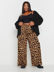 Yours Curve Black Short Balloon Sleeve Cardigan - Image 3 of 6