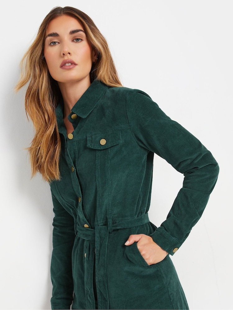 Long Tall Sally Green Fitted  Robe - Image 4 of 5