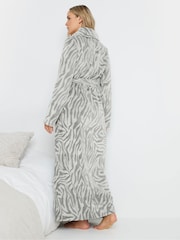 Gris - Bata de chal con clip de Long Tall Sally - Imagen 3 de 4