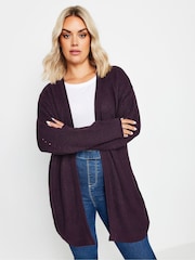 Yours Curve Purple Cardigan - Image 2 of 5
