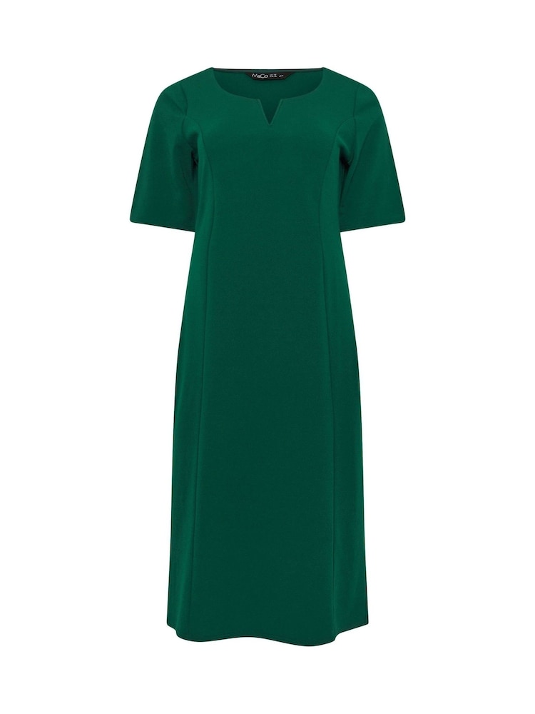 Vestido con escote con abertura de M&Co - Imagen 5 de 5 Vestido con escote con abertura de M&Co - Imagen 5 de 5