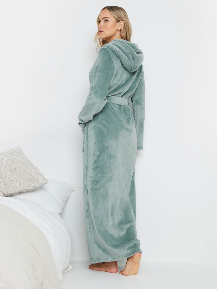 Verde - Long Tall Sally Hooded Maxi Robe - Imagen 2 de 5 Verde - Long Tall Sally Hooded Maxi Robe - Imagen 2 de 5