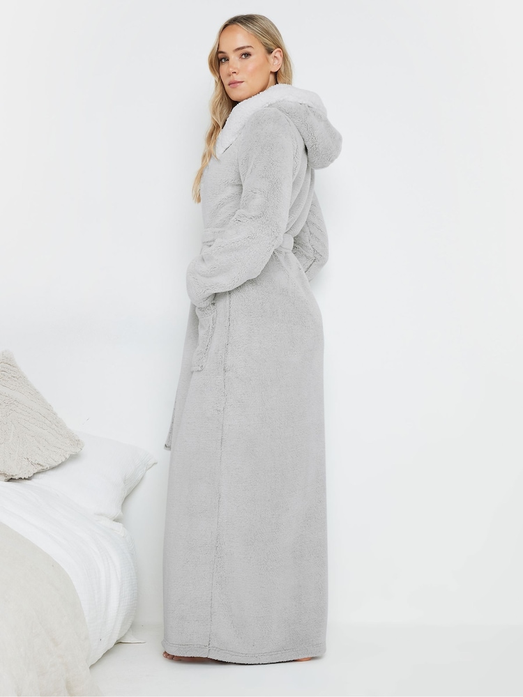 Robe à capuche contrastée Long Tall Sally Wellsoft - Image 3 of 4