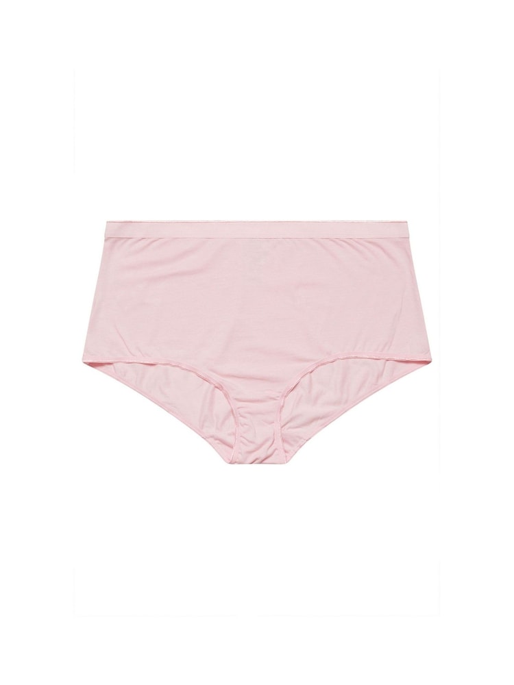 Yours Curve Purple Full Briefs 5 Pack With Stretch - Image 9 of 9