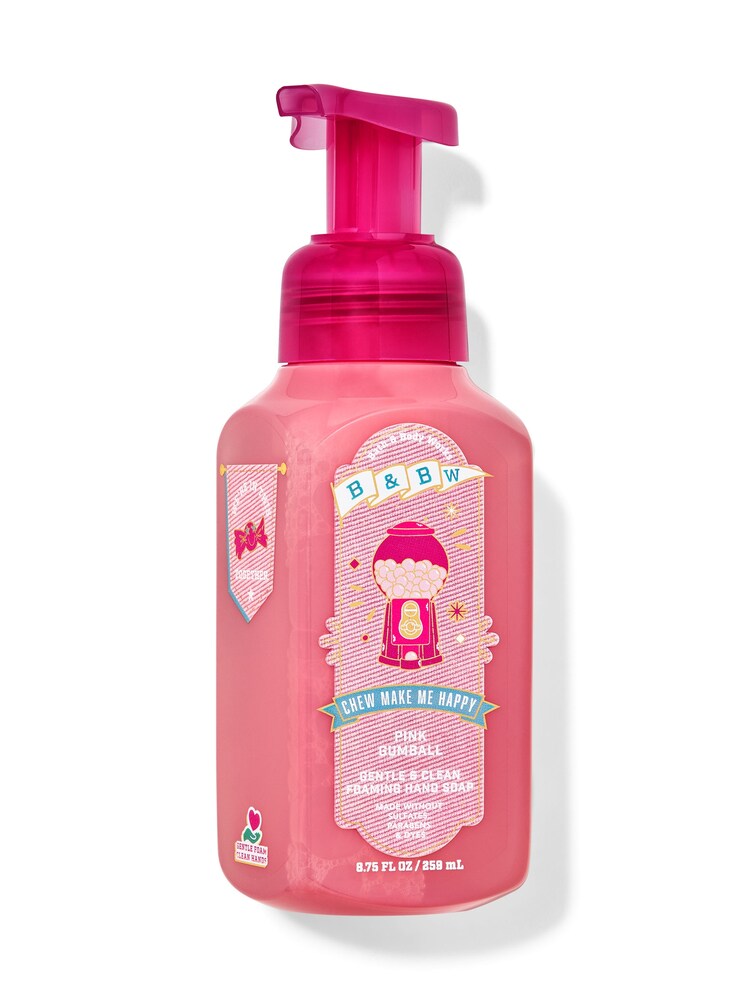 Bath & Body Works Pink Gumball Gentle & Clean Foaming Hand Soap 8.75 fl oz / 259 mL - Image 1 of 1