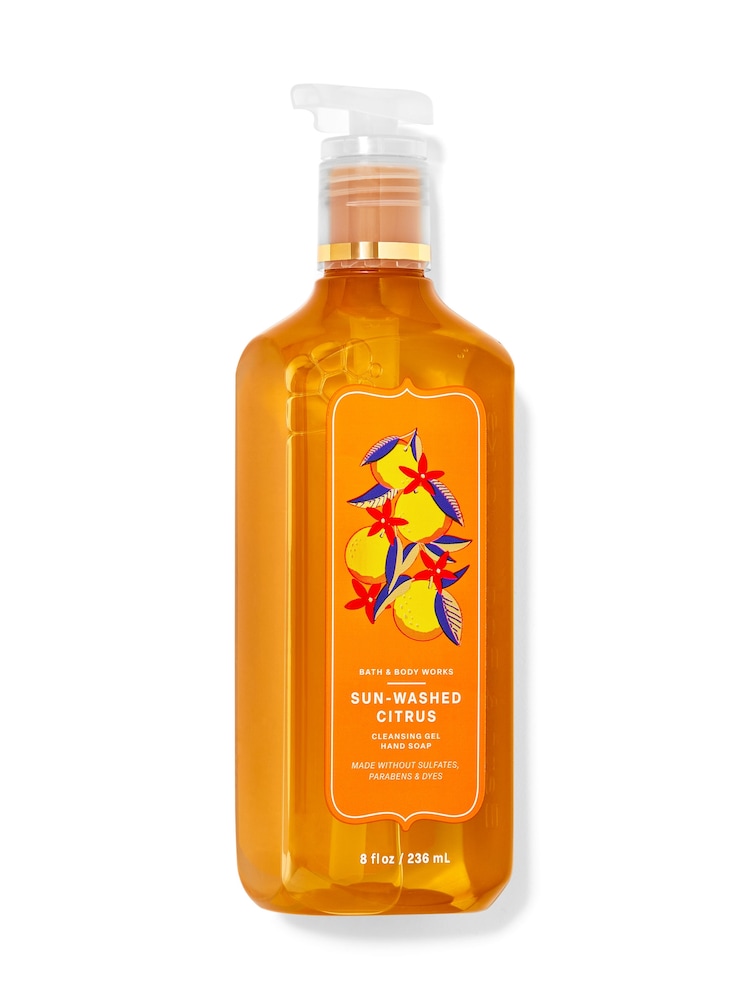 Bath & Body Works Sun-Washed Citrus Cleansing Gel Hand Soap 8 fl oz / 236 mL - Image 1 of 1