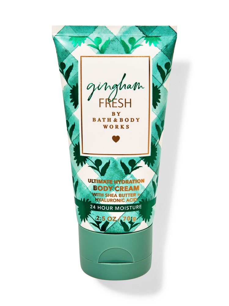 Bath & Body Works Gingham Fresh Travel Size Ultimate Hydration Body Cream 2.5 oz / 70 g - Image 1 of 1