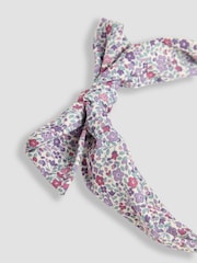 JoJo Maman Bébé Floral Floral Bow Headband - Image 2 of 3