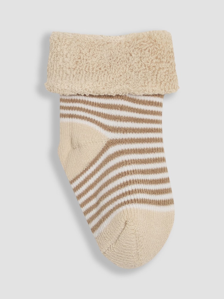 JoJo Maman Bébé Natural Christmas Socks 2 Pack - Image 3 of 3