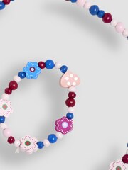 JoJo Maman Bébé Wine Toddler Necklace Set - Image 3 of 3