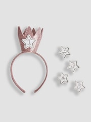 JoJo Maman Bébé Pink Birthday Crown - Image 1 of 4