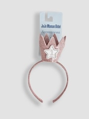 JoJo Maman Bébé Pink Birthday Crown - Image 2 of 4