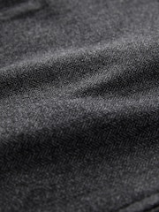 Charcoal Grey Jersey Shacket - Image 5 of 5