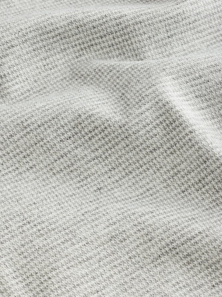 Grey Dogtooth Jersey Shacket - Image 8 of 9
