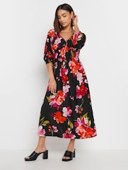 PixieGirl Petite Floral Tea Midi Dress - Изображение 2 из 4