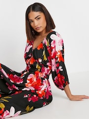 PixieGirl Petite Floral Tea Midi Dress - Изображение 4 из 4