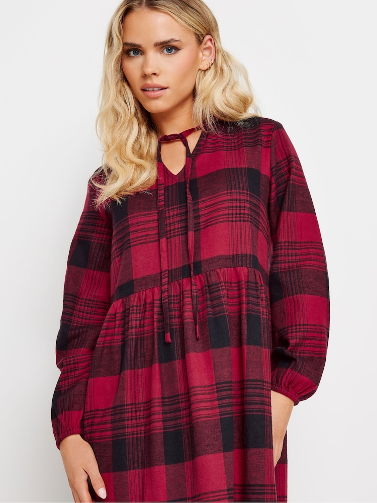 PixieGirl Petite kariertes Midaxi-Kleid aus 100 % Baumwolle - Bild 2 von 5 PixieGirl Petite kariertes Midaxi-Kleid aus 100 % Baumwolle - Bild 2 von 5