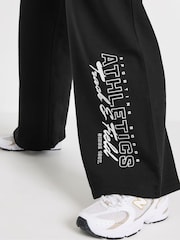 PixieGirl Petite Black Athletics Wide Leg Joggers - Image 4 of 5