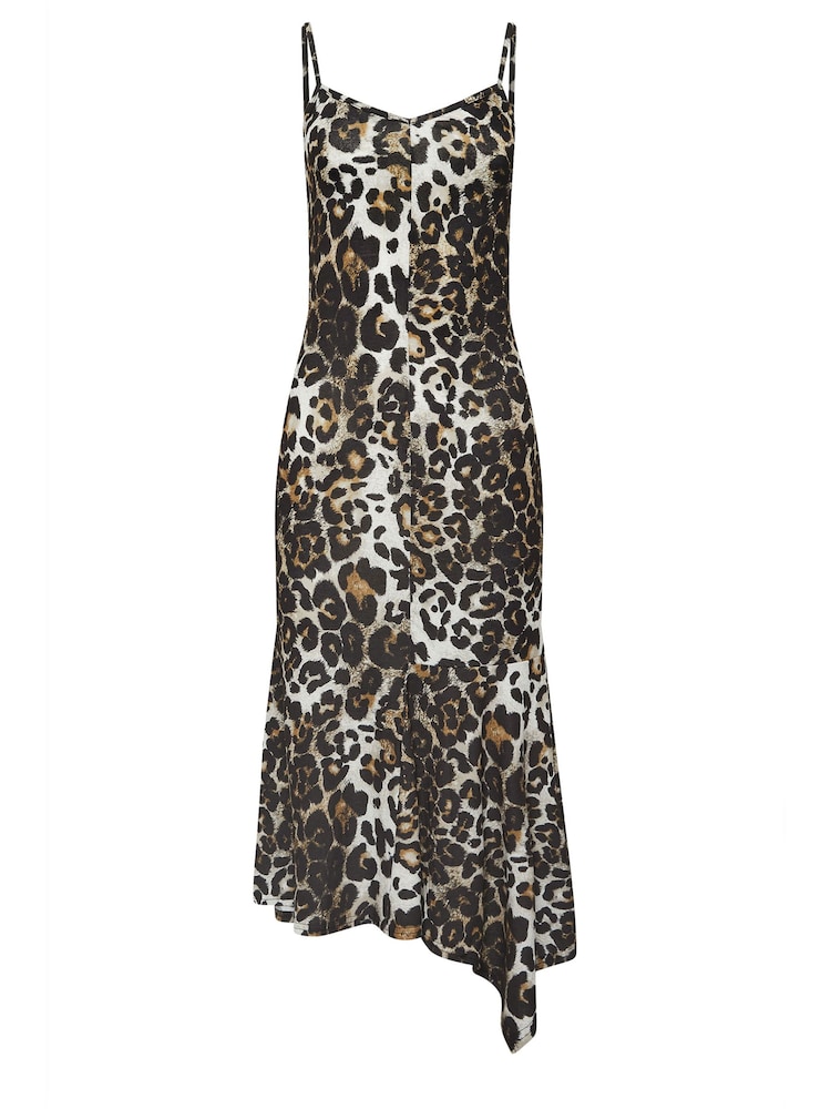 PixieGirl Petite Petite Leopard Animal Print Asymetic Hem Maxi Dress - Bild 5 von 5 PixieGirl Petite Petite Leopard Animal Print Asymetic Hem Maxi Dress - Bild 5 von 5