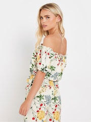 PixieGirl Petite White Bardot Top - Image 3 of 5