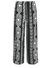 PixieGirl Petite Black Mono Wide Leg Trousers - Image 5 of 5