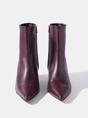Mint Velvet Red Kailey Ankle Boots - Image 4 of 4