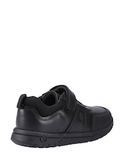 Hush Puppies Black Sutton Bungee Junior School Shoes - Image 3 of 4