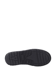 Hush Puppies Black Sutton Bungee Junior School Shoes - Image 4 of 4