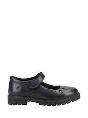Hush Puppies Black Sabrina Senior School Shoes - Image 1 of 4