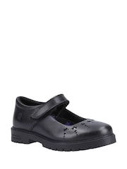 Hush Puppies Black Sabrina Senior School Shoes - Image 3 of 4