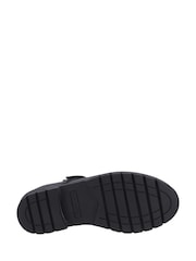 Hush Puppies Black Sabrina Senior School Shoes - Image 4 of 4