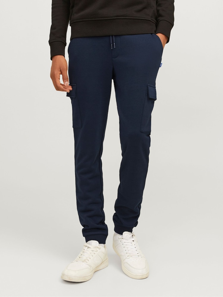 JACK & JONES JUNIOR Cargo Joggers - Image 1 of 8 JACK & JONES JUNIOR Cargo Joggers - Image 1 of 8