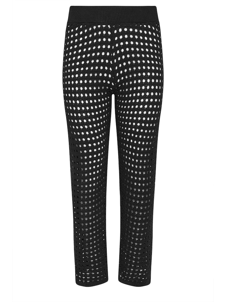 Zwart - PixieGirl Petite gehaakte broek - Image 5 of 5