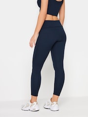 PixieGirl Petite Blue Fold Over Leggings - Image 4 of 5