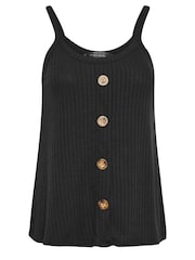 PixieGirl Petite Blue Button Down Vest Top 2 Pack - Image 3 of 3