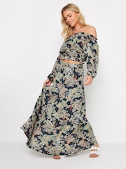 PixieGirl Petite Blue Bardot Top - Image 2 of 5