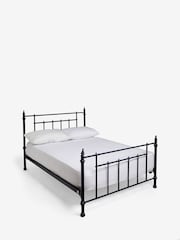 Nina Campbell Launay Navy Metal Bed - Image 5 of 5