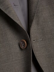 Charles Tyrwhitt Grey Tropical Slim Fit Jacket - Image 4 of 4