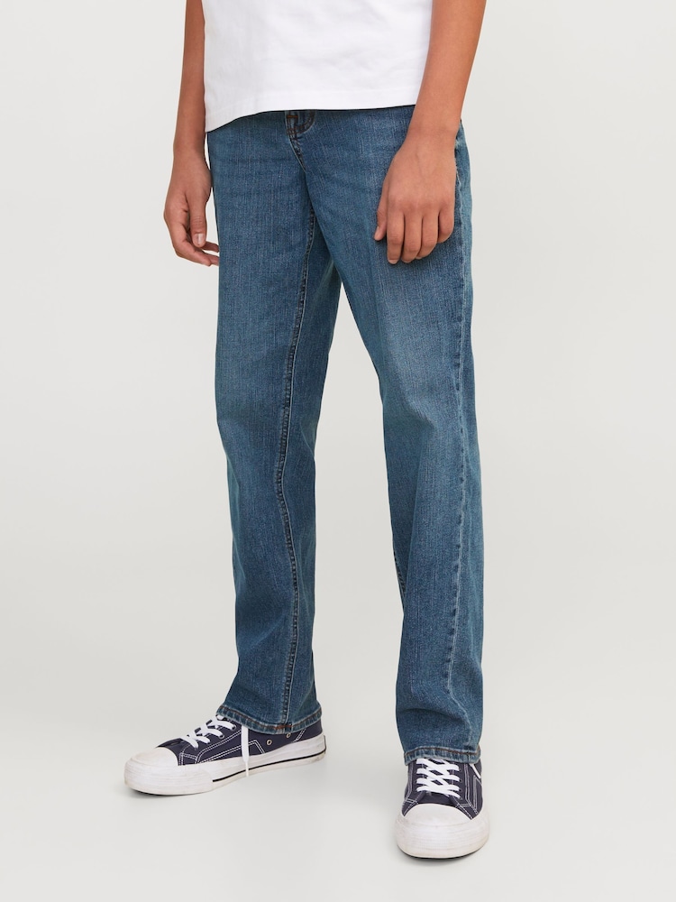 JACK & JONES Junior Clark Straight Regular Fit Jeans - Image 2 of 6 JACK & JONES Junior Clark Straight Regular Fit Jeans - Image 2 of 6
