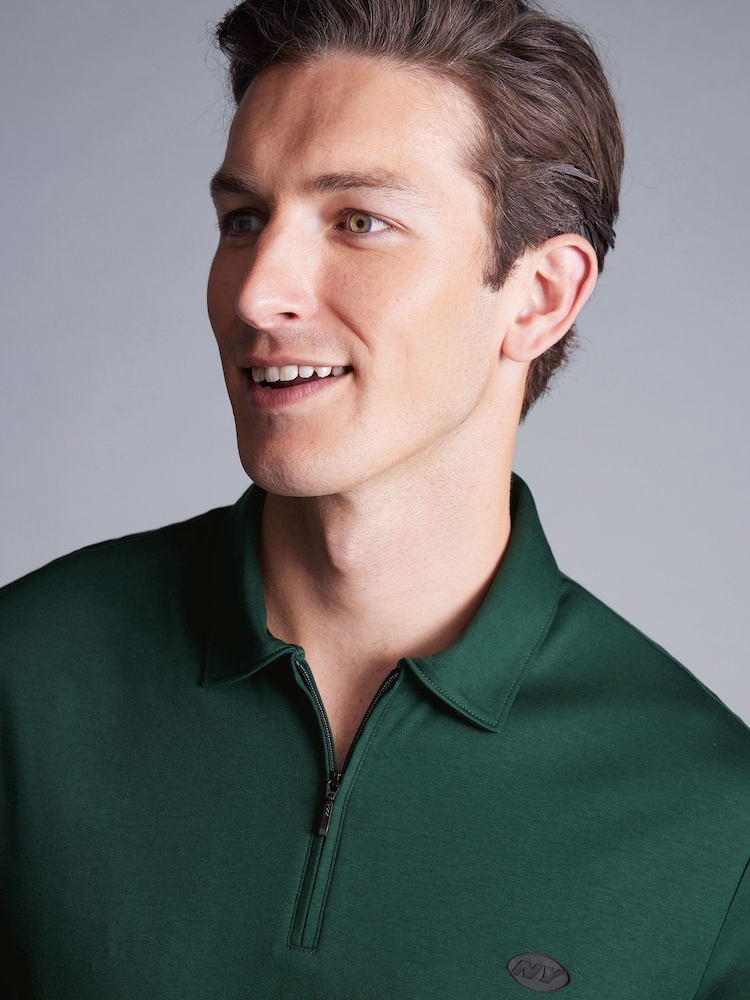 Charles Tyrwhitt Green Short Sleeve 100% Cotton NY Jets Jersey - Image 2 of 6 Charles Tyrwhitt Green Short Sleeve 100% Cotton NY Jets Jersey - Image 2 of 6