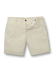 Charles Tyrwhitt Natural Cotton Linen Shorts - Image 4 of 5