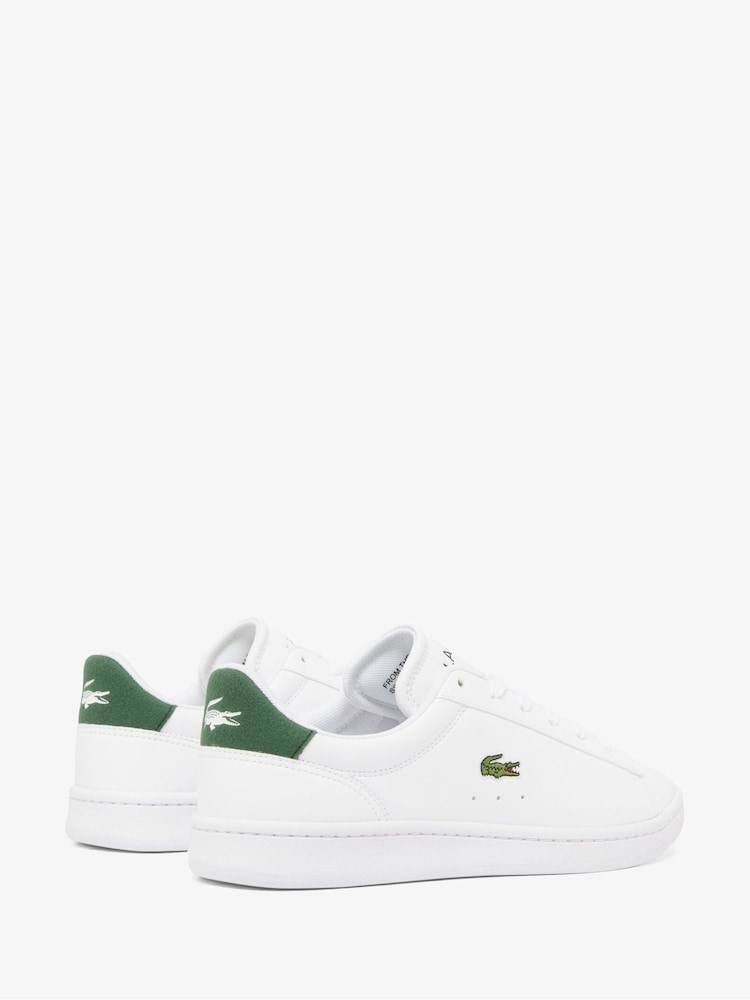 Lacoste Boys Carnaby White Trainers - Image 3 of 6