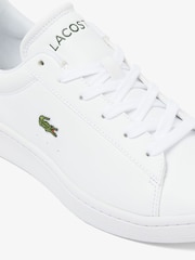 Lacoste Boys Carnaby White Trainers - Image 6 of 6