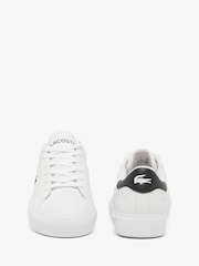 Lacoste Powercourt White Trainers - Image 4 of 6