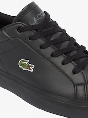 Lacoste Powercourt Black Trainers - Image 6 of 6