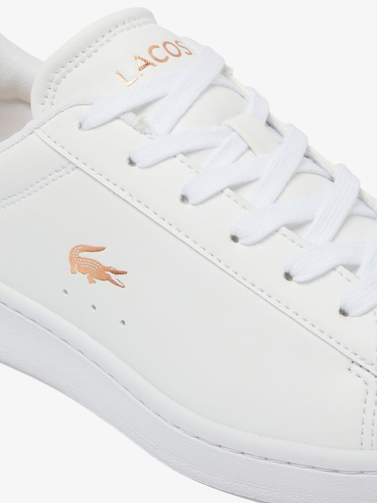 Lacoste Carnaby White Trainers - Image 6 of 6