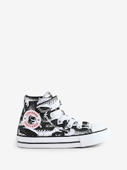 Converse Multi Infant Chuck Taylor Dinosaur Print 1V Easy On Trainers - Image 1 of 9