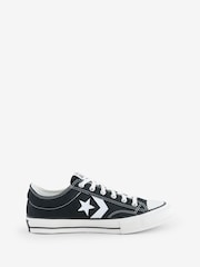 Converse Black Youth Star Player 76 Trainers - Image 1 of 9