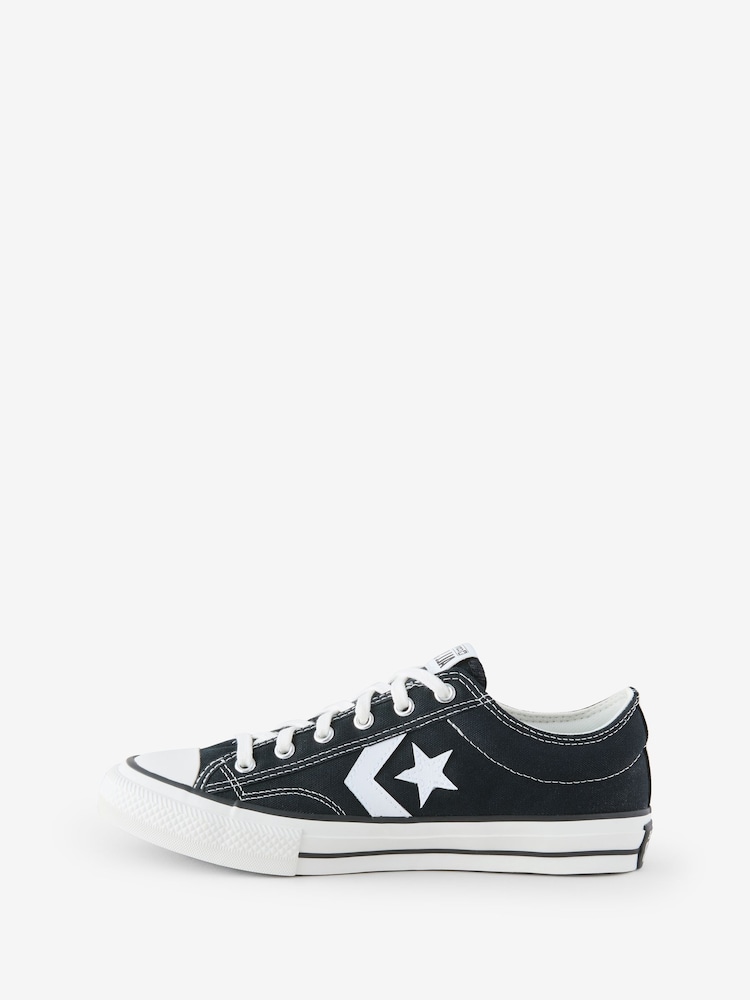 Converse Black Youth Star Player 76 Trainers - Image 2 of 9